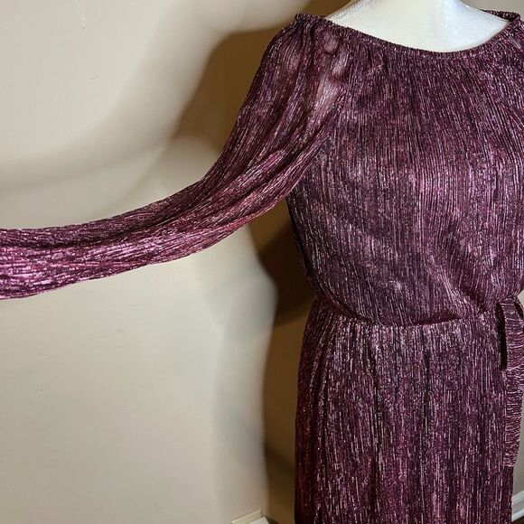 Halogen Metalic Cocktail Dress - Picture 6 of 8